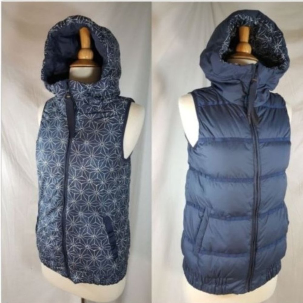 Chilly Chill Puffy Vest, size 12, EUC, 800 fill goose down reversible